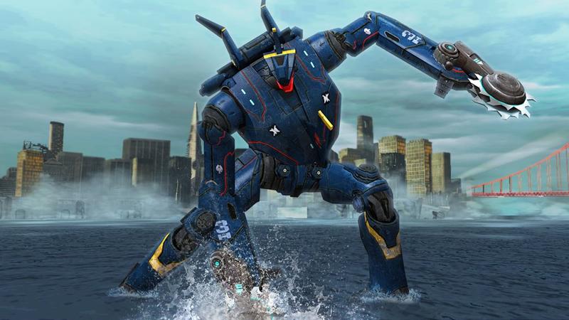 Romeo Blue, making its debut in the tie-in video game Pacific Rim: The Mobile Game.